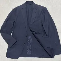 Lサイズ　グリーンレーベルリラクシング　サマージャケット　アンコン　紺　メンズ