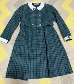 ファミリア チェックワンピース 美品