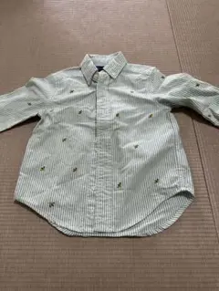 Ralph Lauren ストライプ柄長袖シャツ 3T