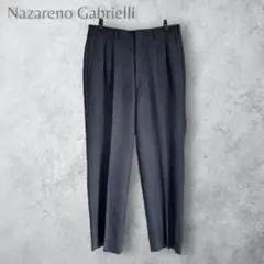 【Nazareno Gabrielli ナザレノガブリエリ】　スラックス　タック