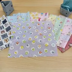 ★A291★ カットクロス/プリント生地/国産/25cm×25cm/10点