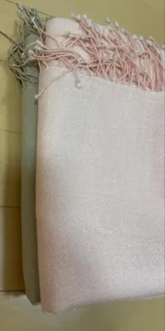 ⭐️2枚セット⭐️パシュミナ Pashminaウィサワ フリンジ付き ストール
