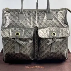 ✨良品✨GHERARDINI ゲラルディーニ ソフティー トートバッグ グレー