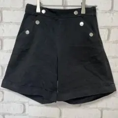 kate spade new york ショートパンツ　黒　コットン　160