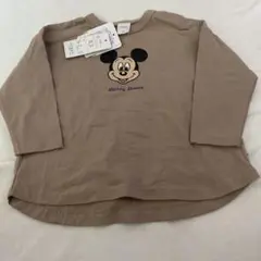 Mickey Mouse ベージュ Tシャツ 90cm