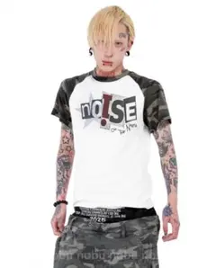 DETW 25ss* 短丈　半袖Tシャツ y2k グランジ ストリート