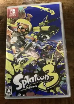 美品　スプラトゥーン3 ゲームソフト