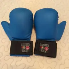 空手　守礼堂グローブ　青 Sサイズ