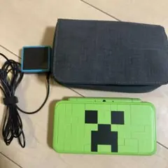 Minecraft New 2DS LL 本体 クリーパーモデル 美品