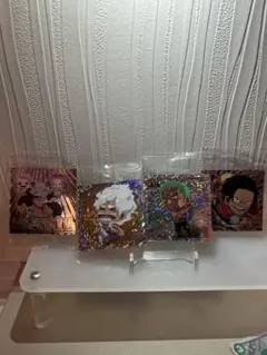 ONE PIECE ニカ、ゾロ、クマ、ロジャーシークレット4枚組