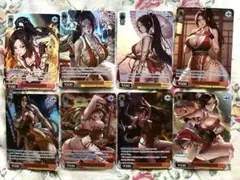 KOF 不知火舞　サイン入り　セクシーカード　8枚セット