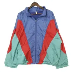 adidasアディダス80s80年代ヴィンテージ ナイロンジャケット万国旗タグ