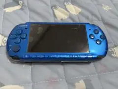 SONY PSP 3000 本体 バッテリーなし 青色 おまけ付き