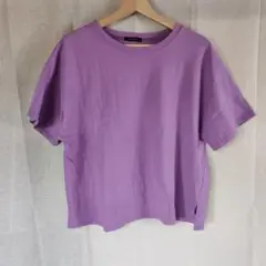 SUREVE+ RELIEVE プリント Tシャツ 紫 3Lサイズ