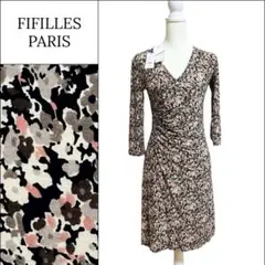 【新品タグ付】FIFILLES PARIS フィフィーユ　花柄　ストレッチ