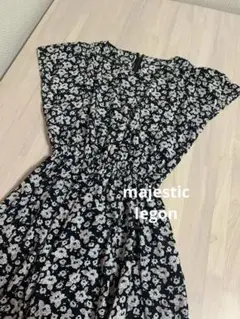 【未使用】MAJESTIC LEGON 田中里奈着用 花柄ワンピース