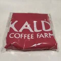 カルディ　コットンエコバッグ　スモーキーピンク