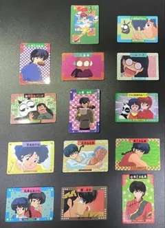 らんま2分の1 カードダス まとめ売り 14枚セット
