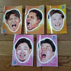 日ハムファイターズ野球選手 夏祭りステッカー 5枚セット