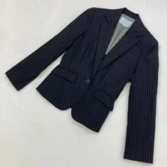 ⭐️ノールシュド⭐️ビジネススーツジャケット ストライプ柄 細見え 40サイズ