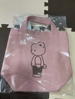 ファミリア トートバッグ ピンク