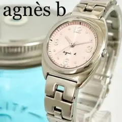 299 agnès b アニエスベー時計 レディース腕時計 ピンク シンプル