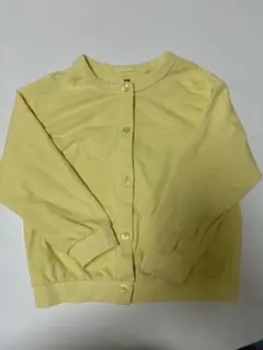 UNIQLO イエロー カーディガン 110
