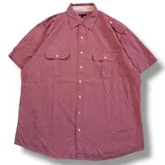 F512　【即購入OK】　GAP　半袖シャツ　サイズ2XL　レッド