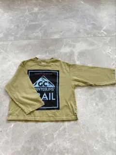 グルーヴィーカラーズ TRAILプリントTシャツ 7分丈 110 キッズ