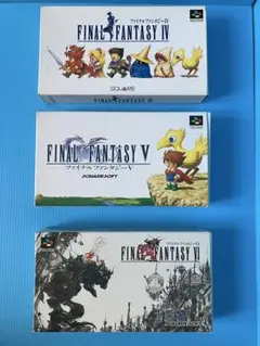 【良品】FINAL FANTASY IV V VI 3本セット