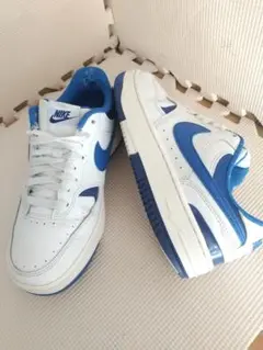 NIKE ガンマフォース　ホワイト/ブルー　24.5cm