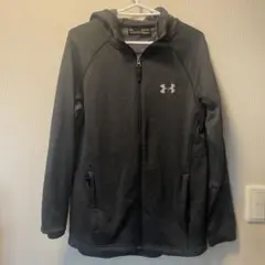 Under Armour フルジップフーディ M ダークグレー