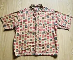 60s 半袖 ボタンダウン シャツ
