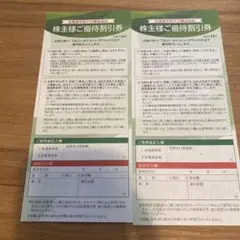 北海道中央バス 株主優待 バス運賃割引券(15枚1セット×2)