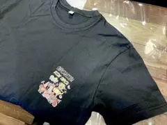 スポンジボブ Tシャツ Lサイズ　バックプリント　ブラック
