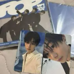 WILD BLUE POP 通常盤 2枚 + 鈴陽向 トレカ 2枚