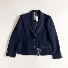 【vintage】1980~90s ビンテージブレザー スクールジャケット 短丈