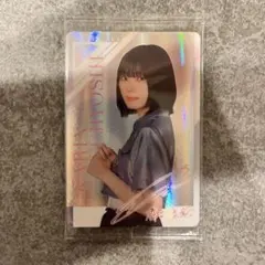 櫻坂46 藤吉夏鈴 ローソン ウエハース レアカード