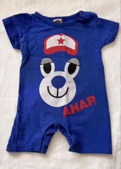 ANAP ロンパース 60サイズ　ブルー