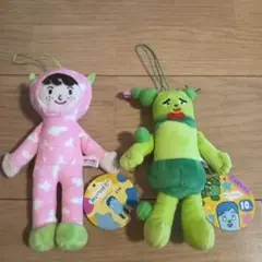 サボさん　と　オフロスキー　ぬいぐるみストラップセット