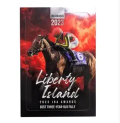 競馬　JRA　ステッカー　リバティアイランド