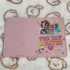 パワーパフガールズ パスポートケース 母子手帳 カバー ピンク y2k かわいい