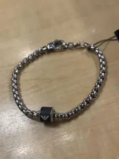 エンポリオアルマーニ ステンレススチール チェーンブレスレット
