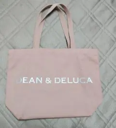DEAN & DELUCA　チャリティートート　コーラルピンク　ピンク　Lサイズ