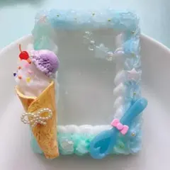 ホイップデコ　トレカケース　アイスクレープ
