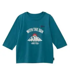 新品☆ベルメゾン 七分袖Tシャツ 140