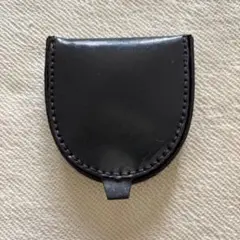 黒のレザーコインケース