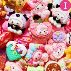 デコパーツ カボション B品 50個 大量 まとめ売り 【I】