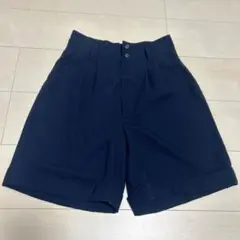 ALLIN ネイビー キュロット？ M