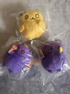 チラズアート　ガチャガチャ　ぬいぐるみ 3点まとめ売り